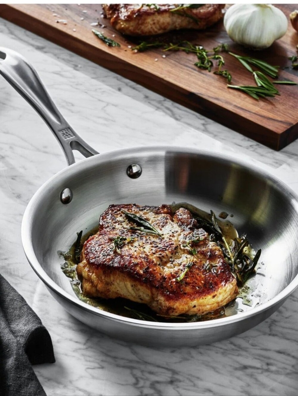 Henckels Legacy Stainless Steel 12" Fry Pan